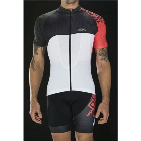 Maglia manica corta QR (Corallo) Bi-Bike