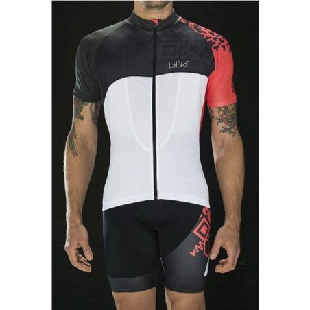 Maglia manica corta QR (Corallo) Bi-Bike Maglia manica corta QR (Corallo) Bi-Bike
