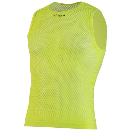 Maglia smanicata Air Evo (Giallo fluo) X-Tech Maglia smanicata Air Evo (Giallo fluo) X-Tech