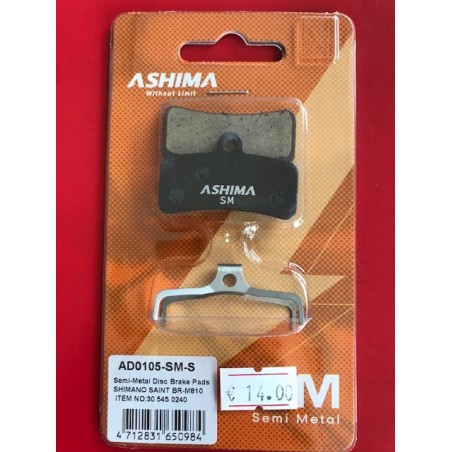 Pastiglie freno Ashima AD0105 SM-S metalliche