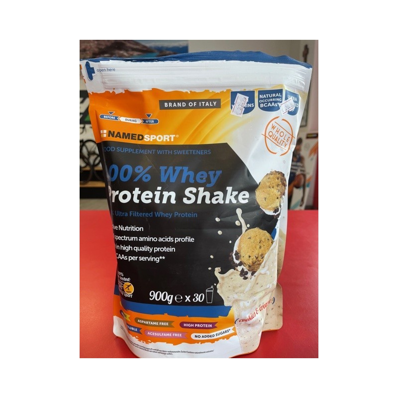 Proteine 100%  Whey  protein shake 900 gr.