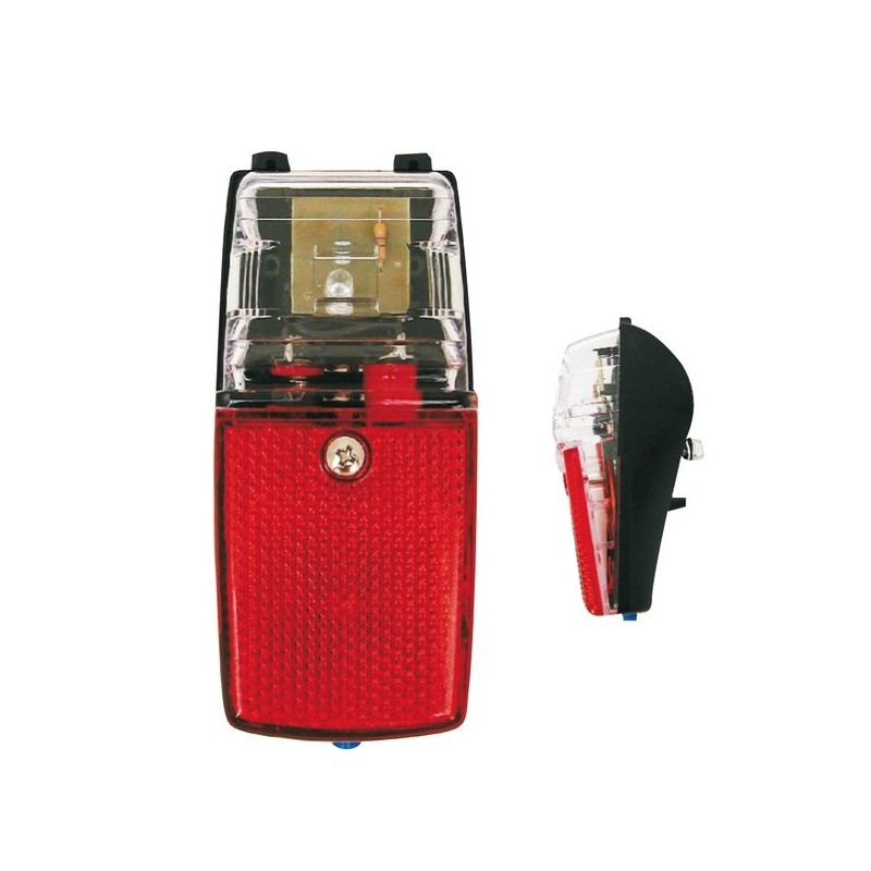 Fanale posteriore  Mv-Tek a batteria con attacco  al parafango