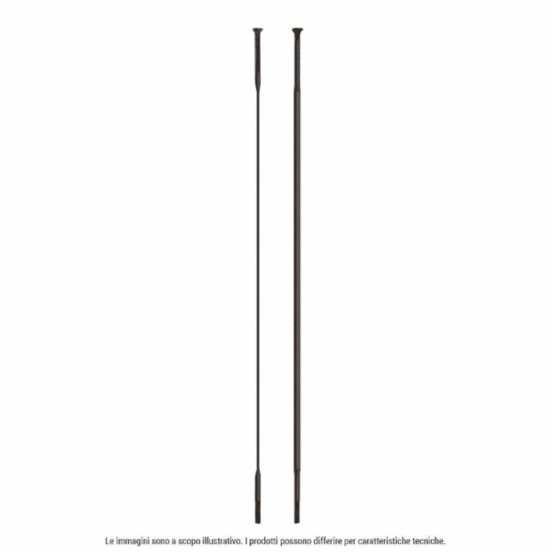 Raggio per ruota Ant. Giant SLR1 42 CXRAY T-HEAD W/O TCS 14G STAINLESS 2.0 0.9 2.0 272.0 BLK